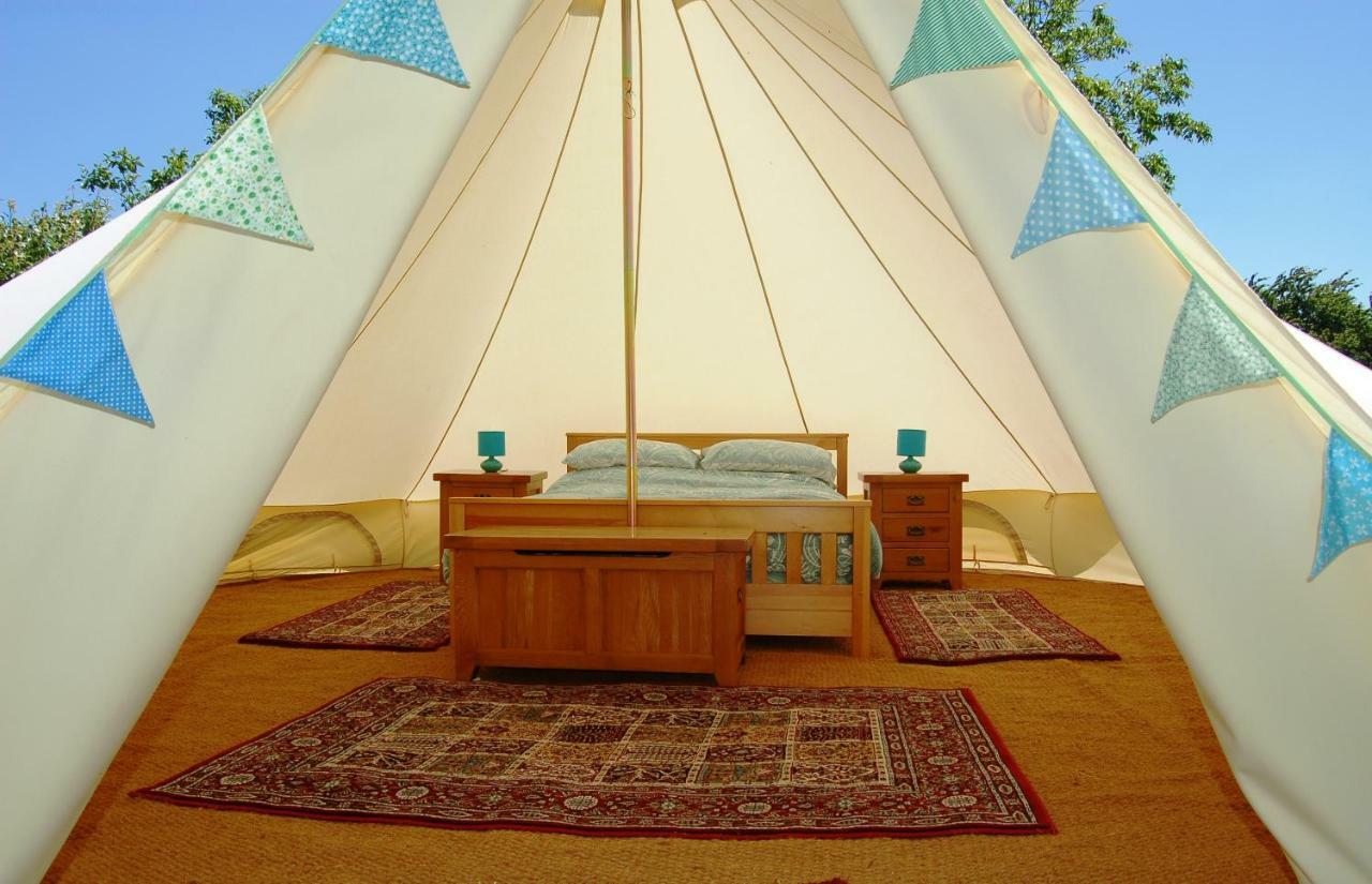 Camping La Foret De Tesse Exteriér fotografie