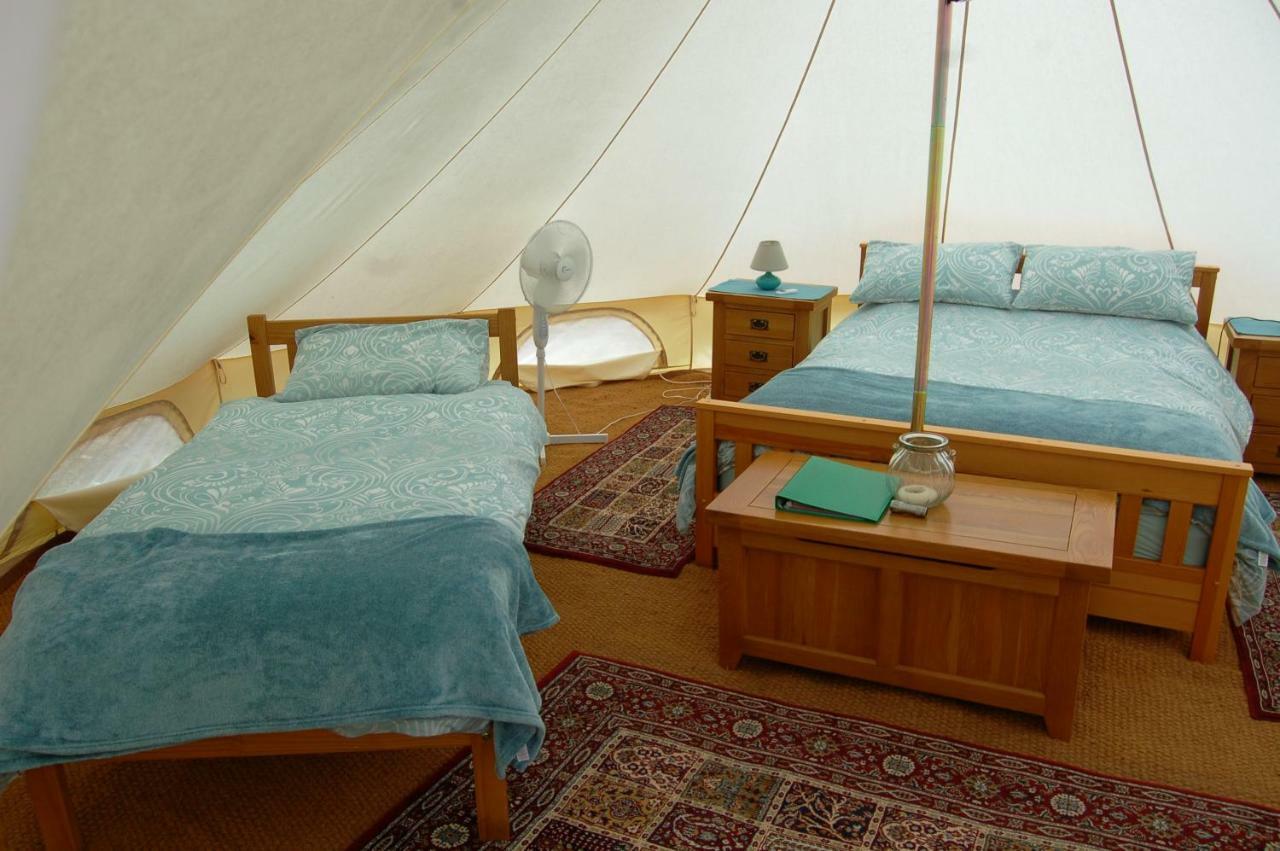 Camping La Foret De Tesse Exteriér fotografie